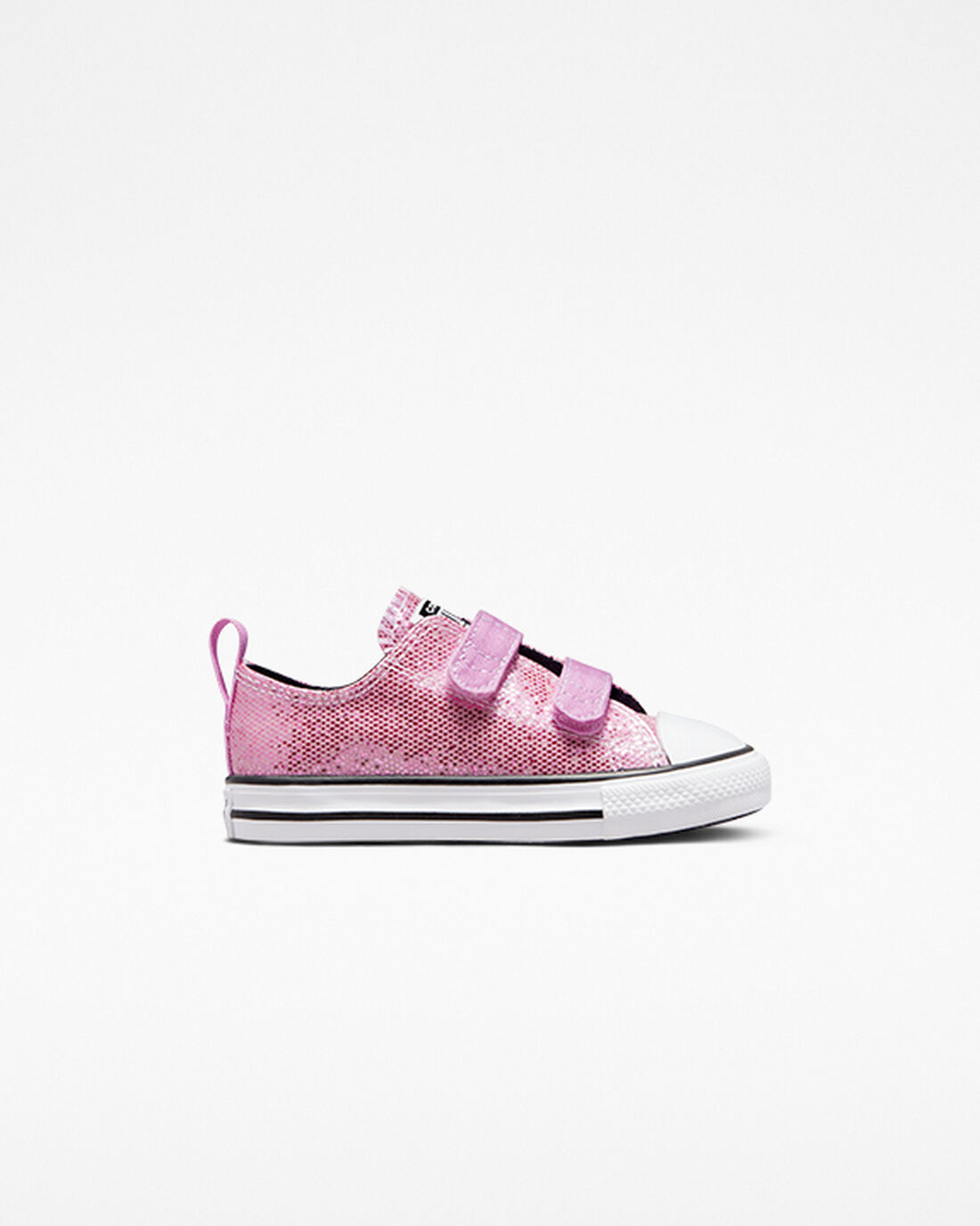 Converse Chuck Taylor All Star Easy-On Glitter Lány Tornacipő Rózsaszín/Fekete | HU23068