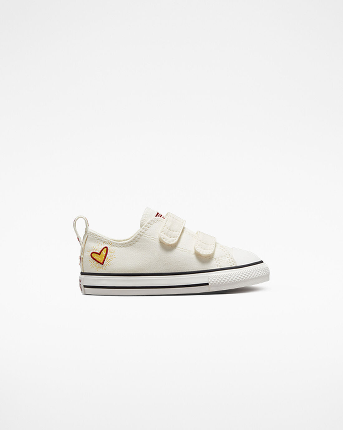 Converse Chuck Taylor All Star Easy-On Hearts Lány Tornacipő Fehér/Sötét Piros | HU37462