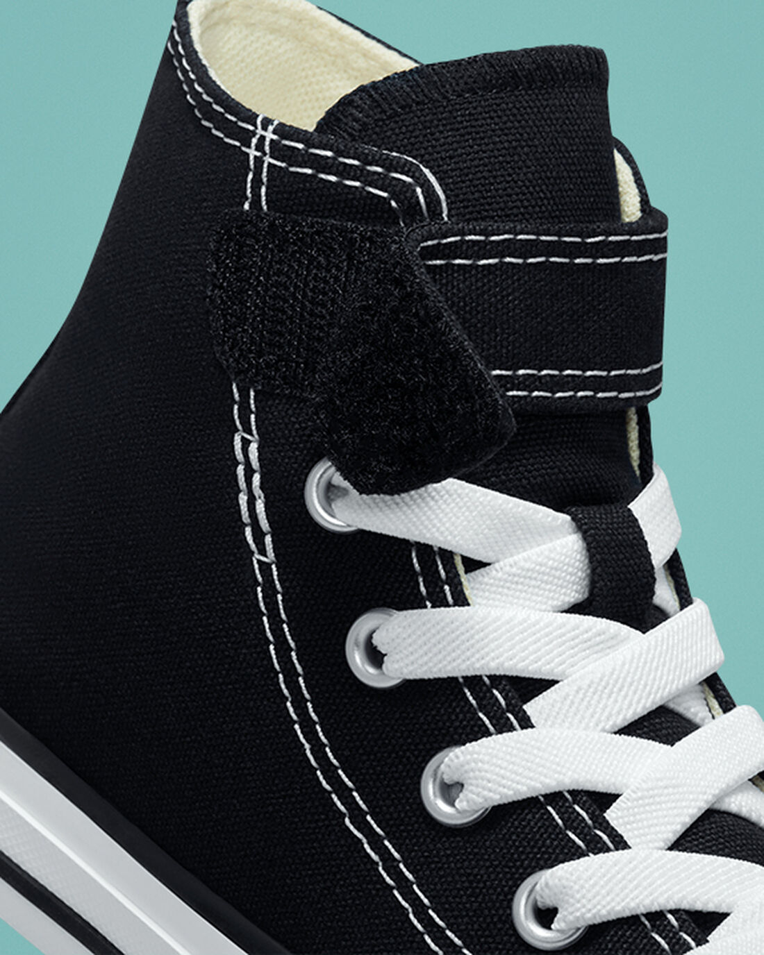 Converse Chuck Taylor All Star Easy-On Lány Magasszárú Cipő Fekete/Bézs/Fehér | HU27681