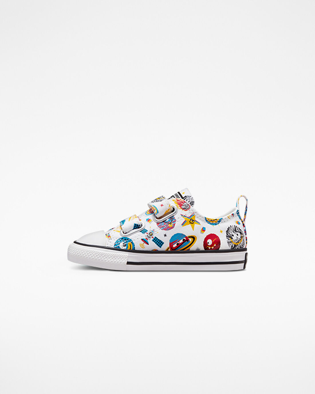 Converse Chuck Taylor All Star Easy-On Space Cruiser Fiú Tornacipő Fehér/Piros | HU14570