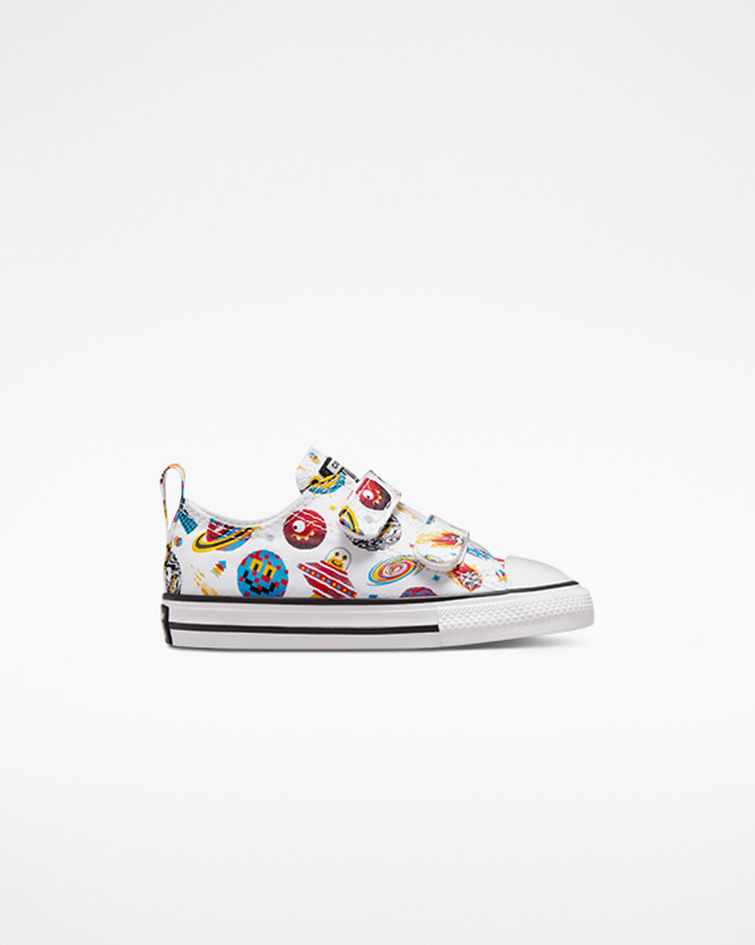 Converse Chuck Taylor All Star Easy-On Space Cruiser Fiú Tornacipő Fehér/Piros | HU14570