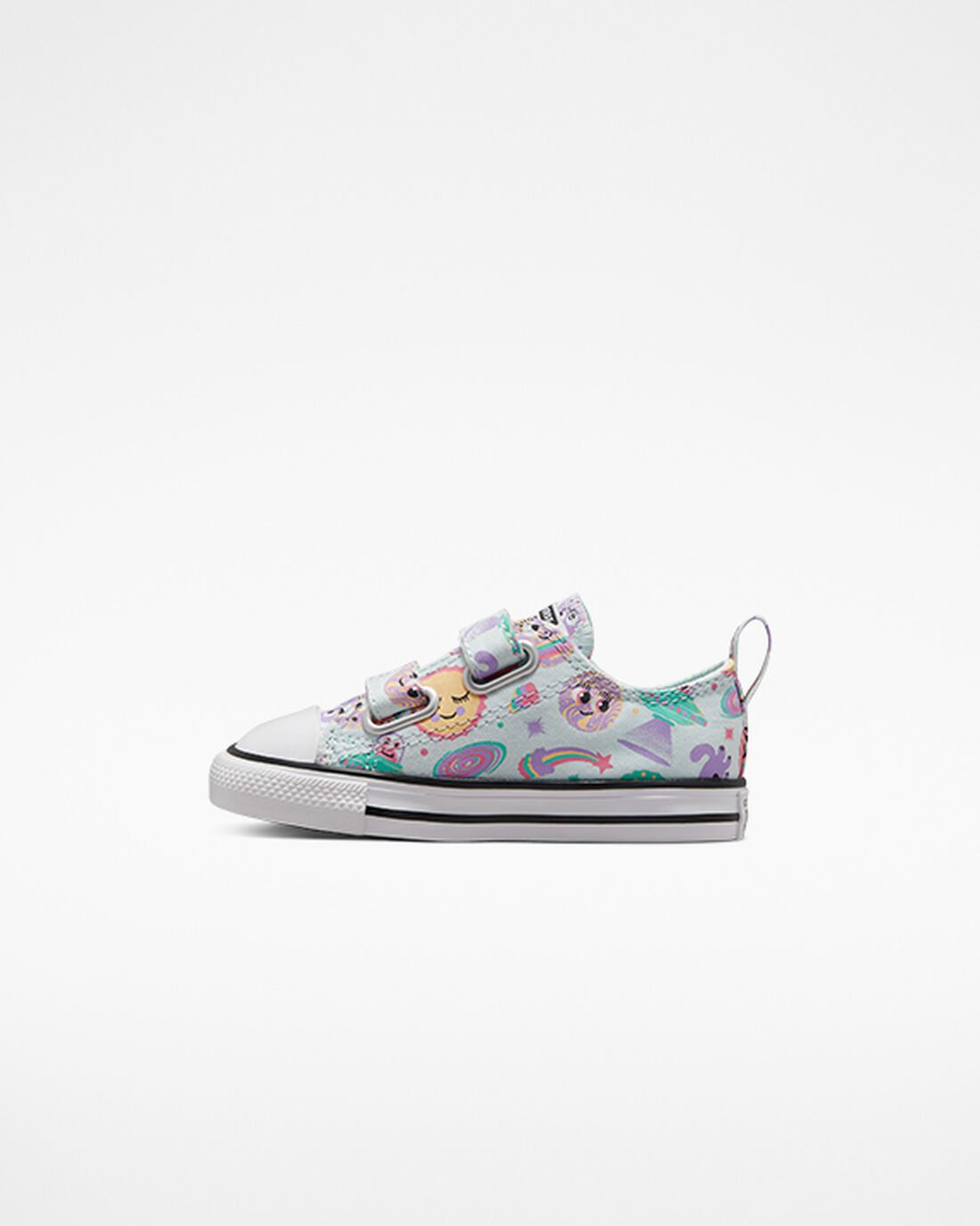 Converse Chuck Taylor All Star Easy-On Space Party Lány Tornacipő Világos Türkiz/Lila/Fehér | HU23806