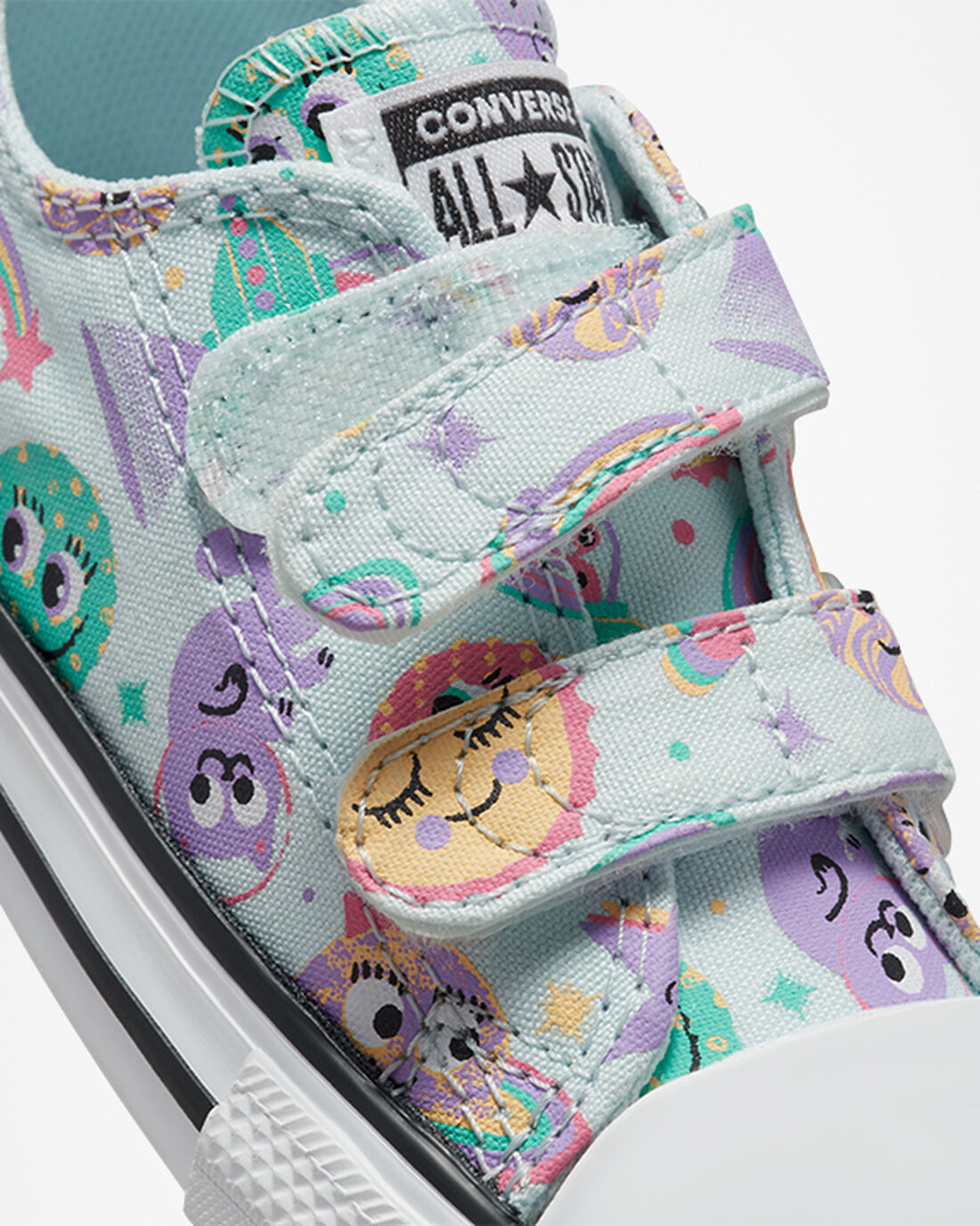 Converse Chuck Taylor All Star Easy-On Space Party Lány Tornacipő Világos Türkiz/Lila/Fehér | HU23806