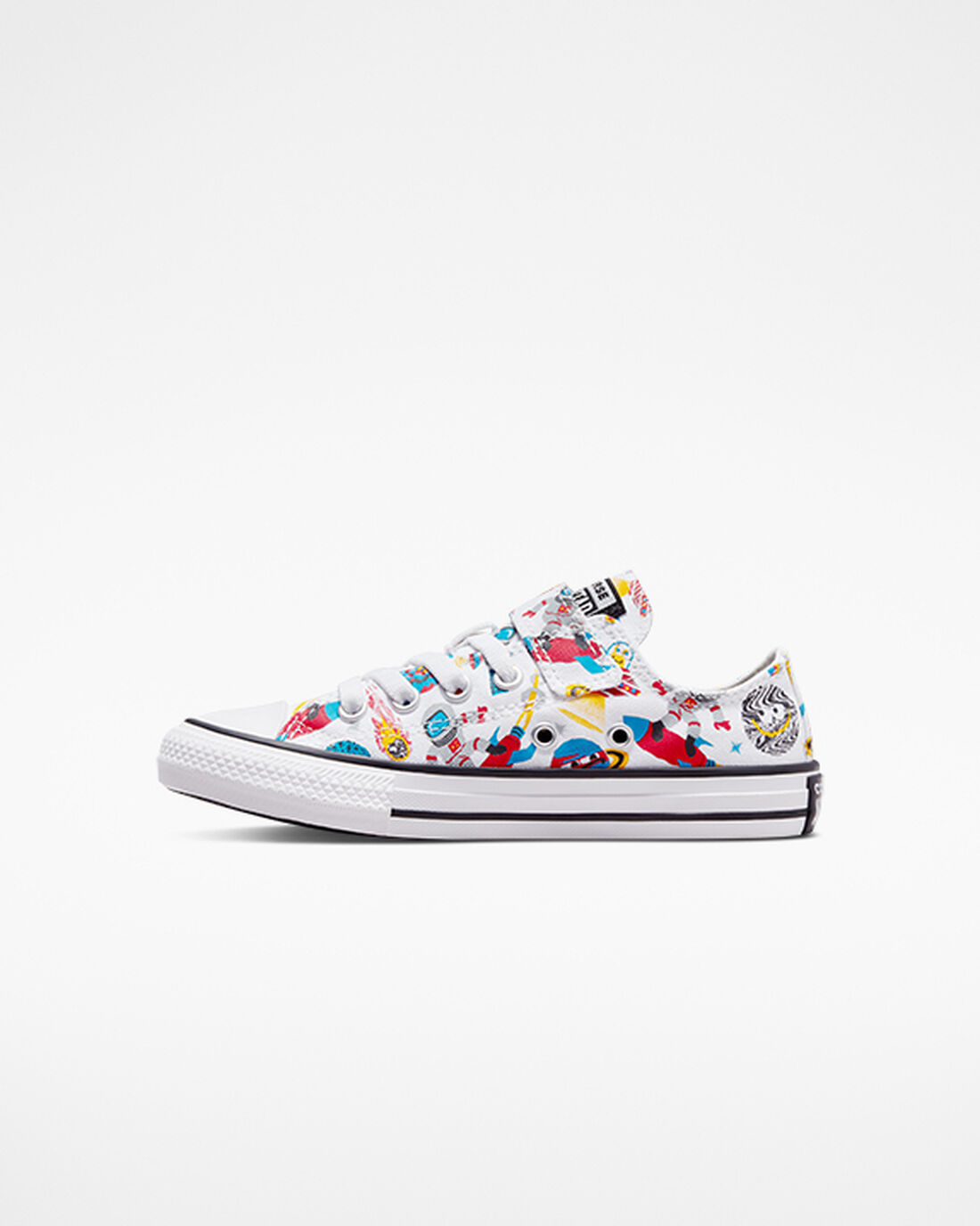 Converse Chuck Taylor All Star Easy-On Space Cruiser Fiú Tornacipő Fehér/Piros | HU84732