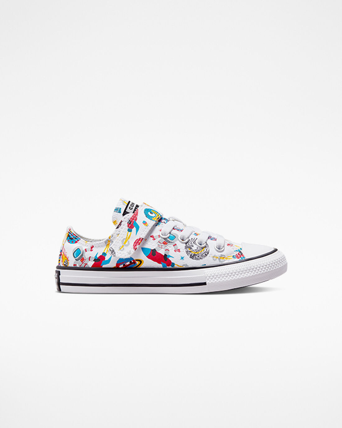 Converse Chuck Taylor All Star Easy-On Space Cruiser Fiú Tornacipő Fehér/Piros | HU84732