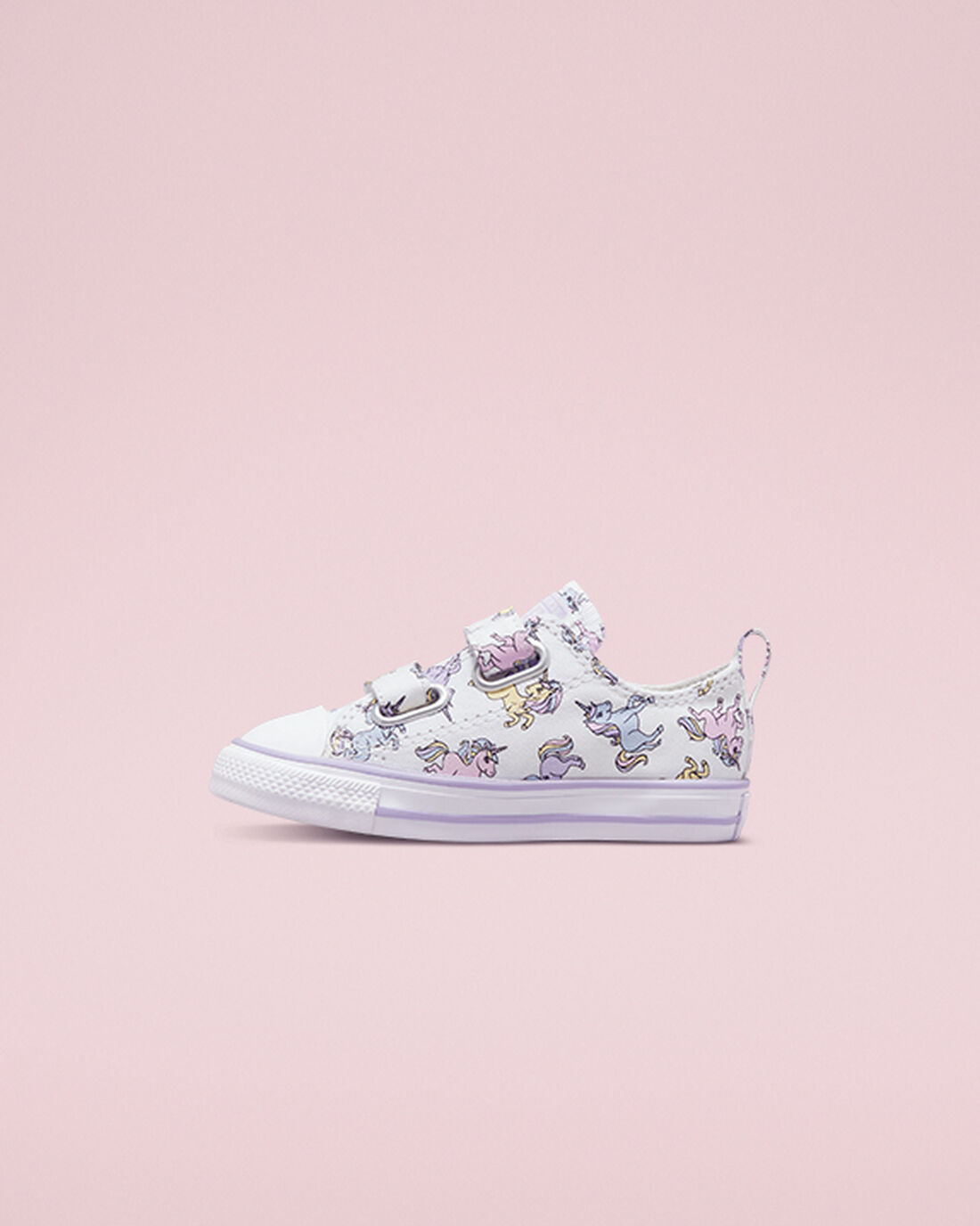 Converse Chuck Taylor All Star Easy-On Unicorns Fiú Tornacipő Fehér/Szürke Lila | HU25471