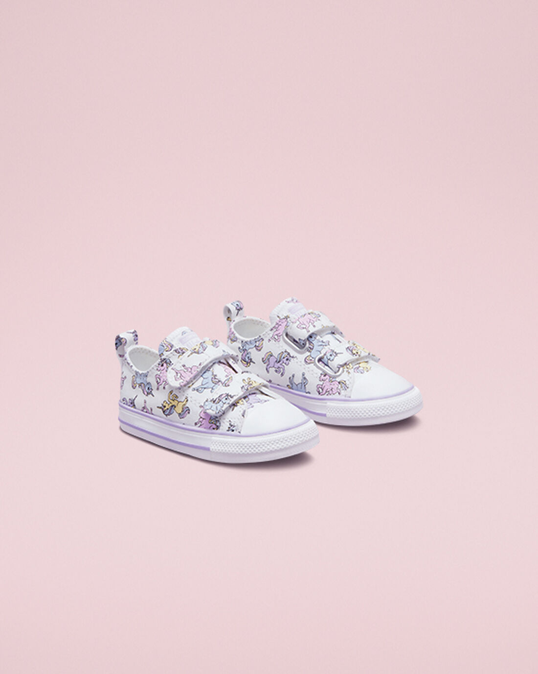 Converse Chuck Taylor All Star Easy-On Unicorns Fiú Tornacipő Fehér/Szürke Lila | HU25471