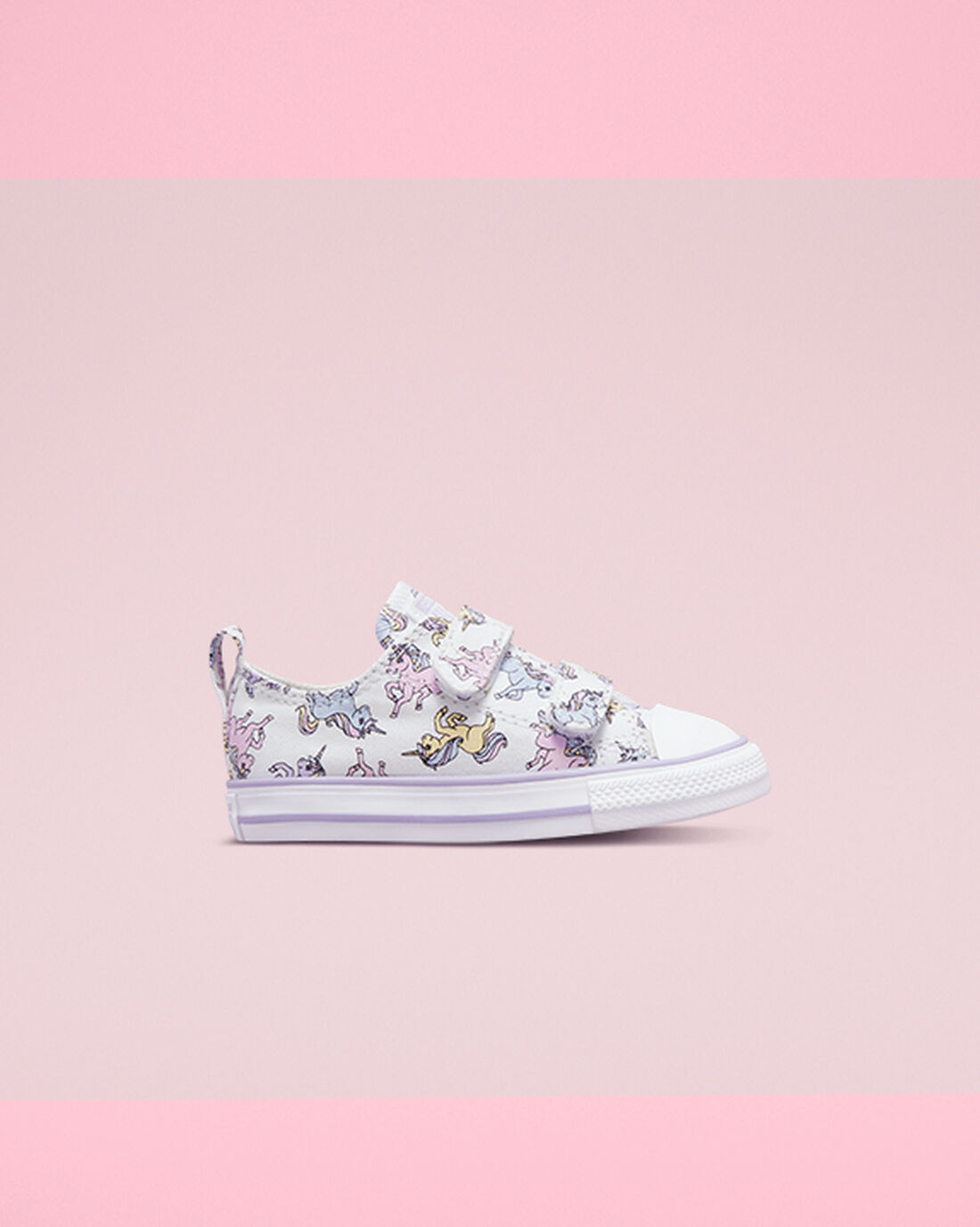 Converse Chuck Taylor All Star Easy-On Unicorns Fiú Tornacipő Fehér/Szürke Lila | HU25471