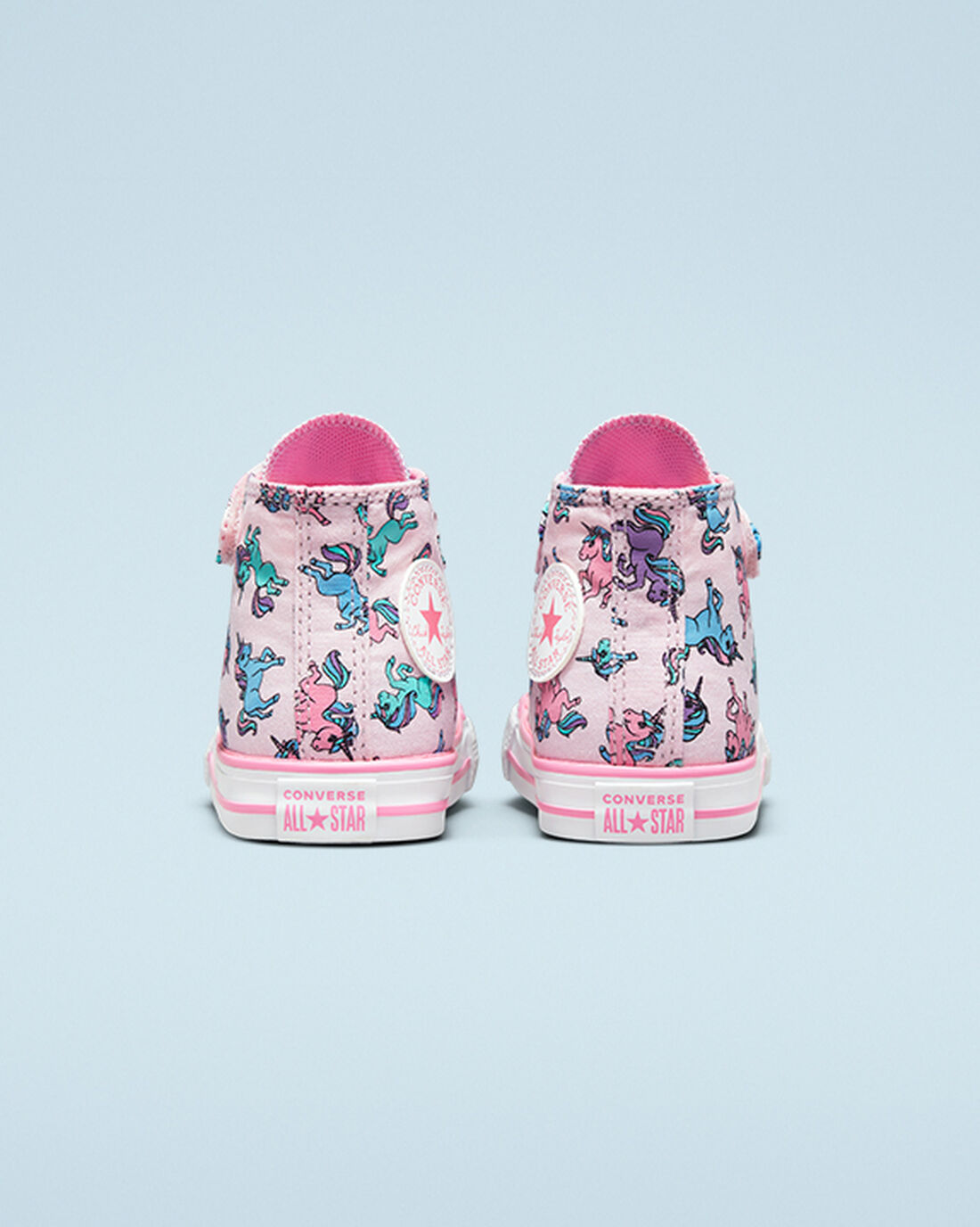 Converse Chuck Taylor All Star Easy-On Unicorns Lány Magasszárú Cipő Rózsaszín/Kék | HU67184