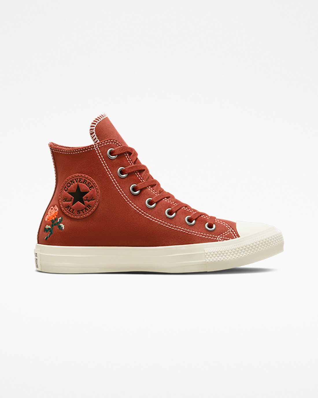 Converse Chuck Taylor All Star Embroidered Roses Női Magasszárú Cipő Narancssárga | HU41280