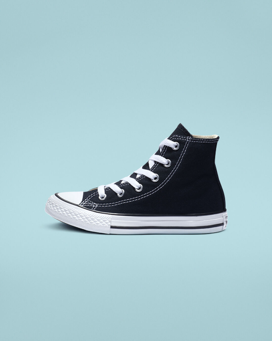 Converse Chuck Taylor All Star Fiú Magasszárú Cipő Fekete | HU02937