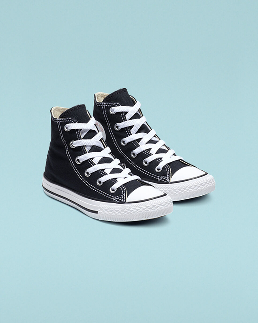 Converse Chuck Taylor All Star Fiú Magasszárú Cipő Fekete | HU02937