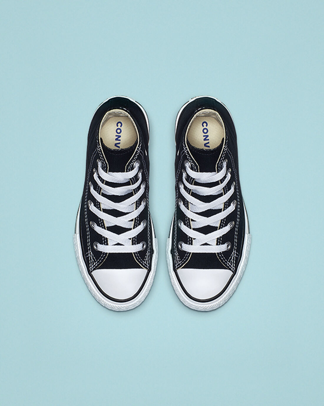 Converse Chuck Taylor All Star Fiú Magasszárú Cipő Fekete | HU02937