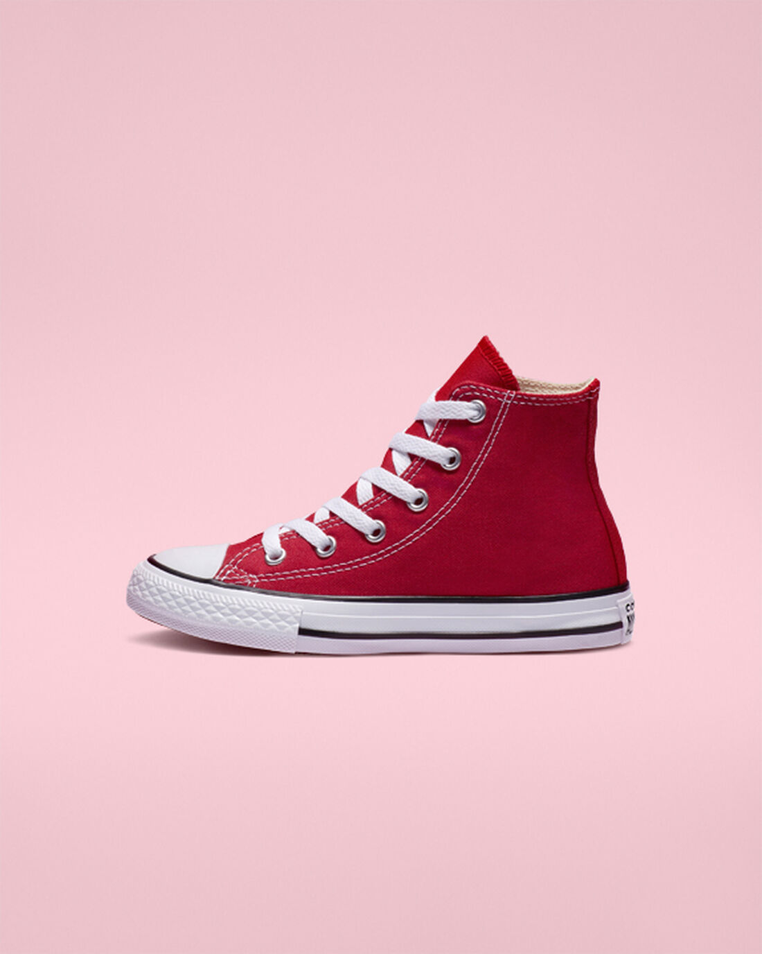 Converse Chuck Taylor All Star Fiú Magasszárú Cipő Piros | HU16078