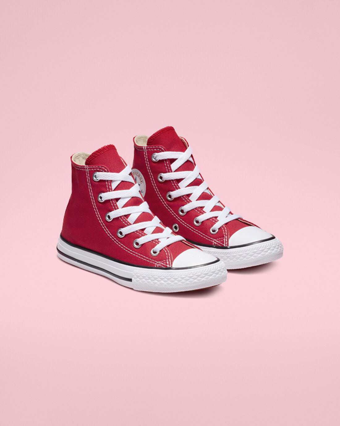 Converse Chuck Taylor All Star Fiú Magasszárú Cipő Piros | HU16078