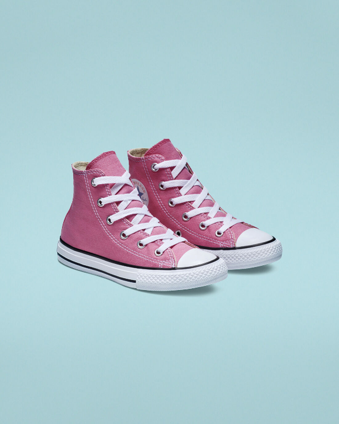 Converse Chuck Taylor All Star Fiú Magasszárú Cipő Rózsaszín | HU23875