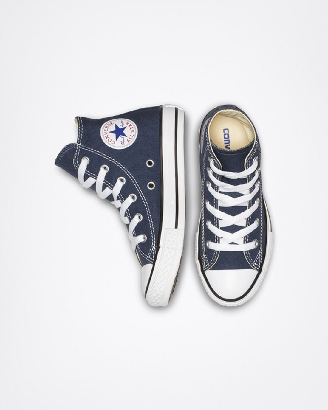 Converse Chuck Taylor All Star Fiú Magasszárú Cipő Sötétkék | HU64328