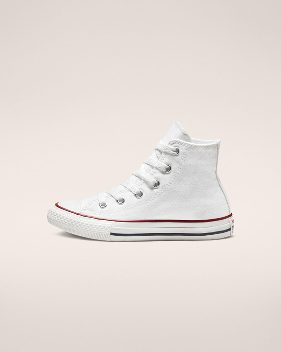 Converse Chuck Taylor All Star Fiú Magasszárú Cipő Fehér | HU72540