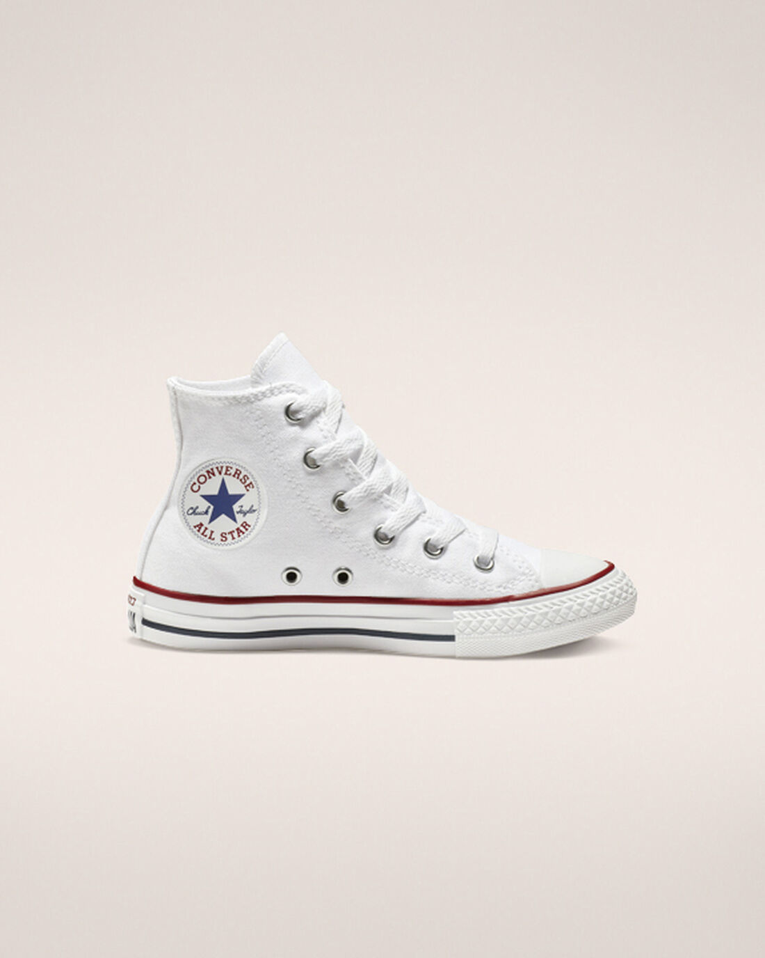 Converse Chuck Taylor All Star Fiú Magasszárú Cipő Fehér | HU72540