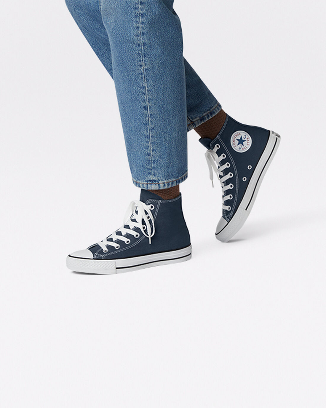 Converse Chuck Taylor All Star Férfi Magasszárú Cipő Sötétkék | HU20678