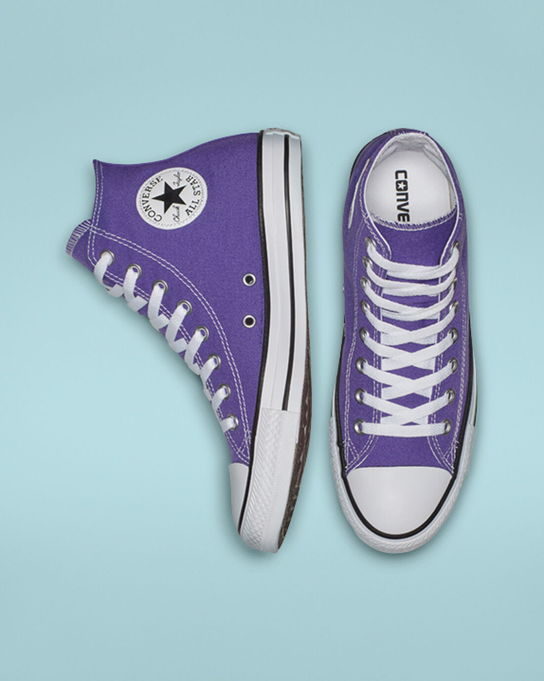 Converse Chuck Taylor All Star Férfi Magasszárú Cipő Lila | HU25083