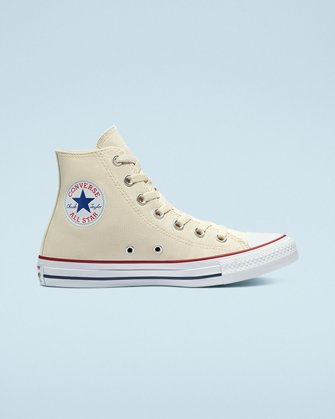 Converse Chuck Taylor All Star Férfi Magasszárú Cipő Bézs Fehér | HU27105