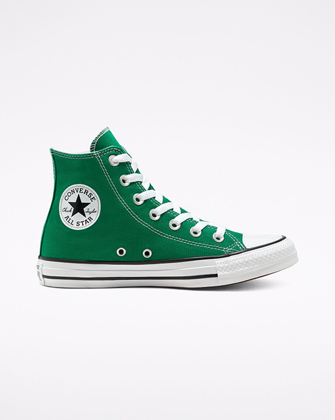 Converse Chuck Taylor All Star Férfi Magasszárú Cipő Zöld/Fehér | HU31708