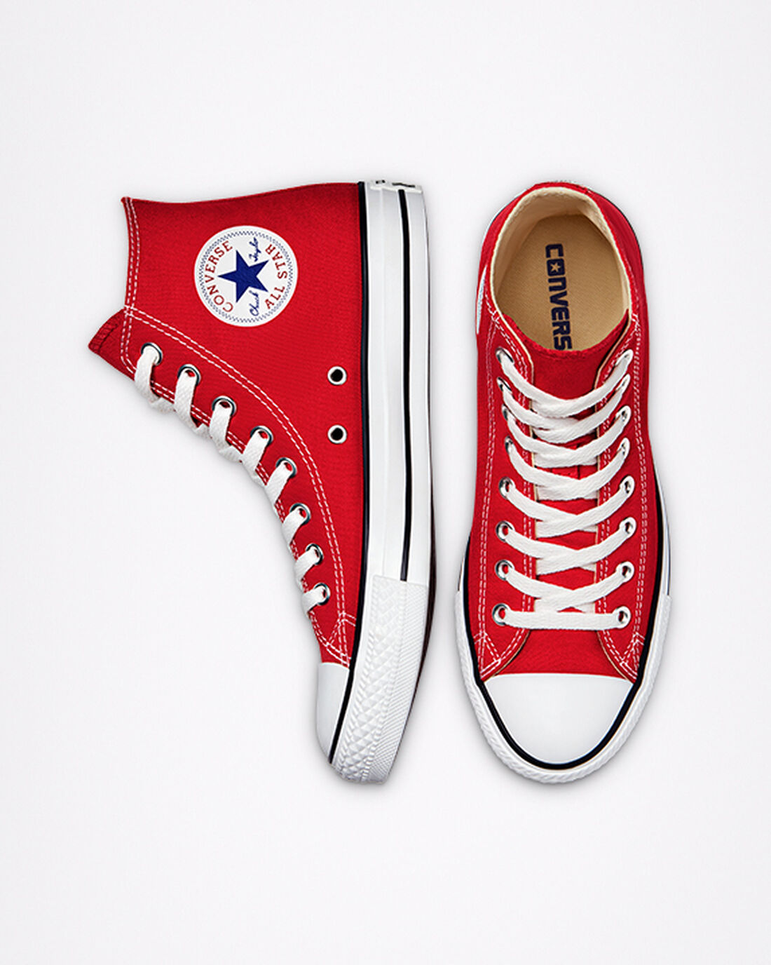 Converse Chuck Taylor All Star Férfi Magasszárú Cipő Piros | HU32869