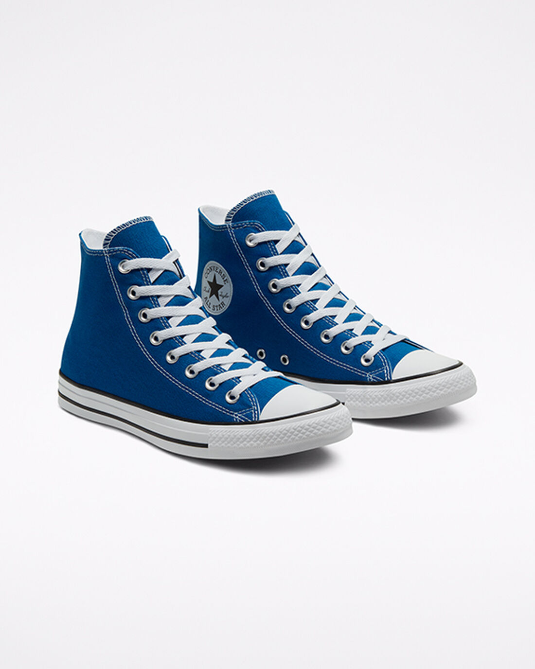 Converse Chuck Taylor All Star Férfi Magasszárú Cipő Kék/Fehér | HU36908