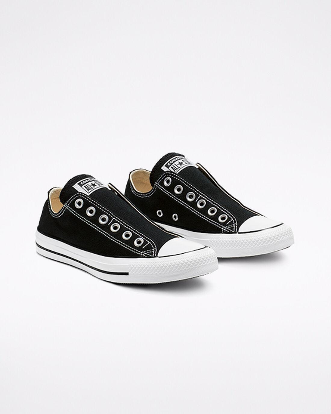 Converse Chuck Taylor All Star Férfi Slip On Cipő Fekete/Fehér/Fekete | HU18456