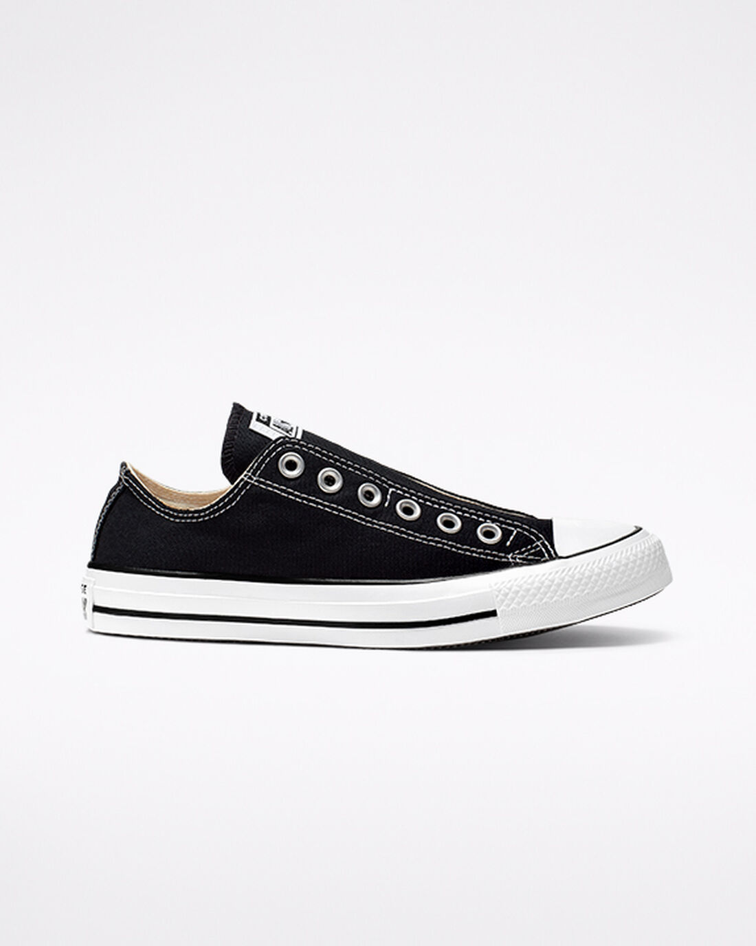 Converse Chuck Taylor All Star Férfi Slip On Cipő Fekete/Fehér/Fekete | HU18456