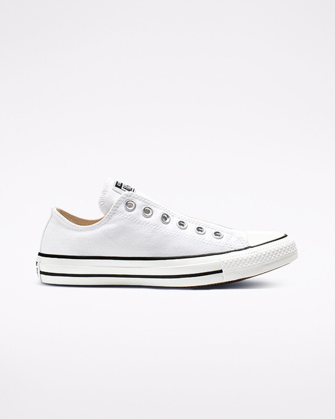 Converse Chuck Taylor All Star Férfi Slip On Cipő Fehér/Fekete/Fehér | HU80763