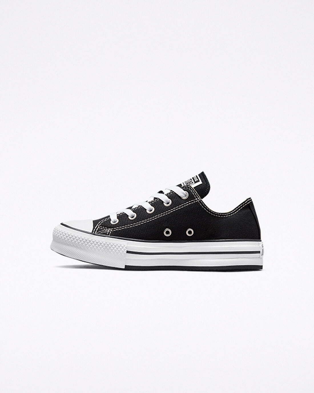 Converse Chuck Taylor All Star Lift Lány Tornacipő Fekete/Fehér/Fekete | HU75963