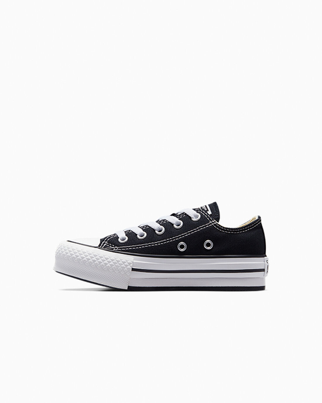 Converse Chuck Taylor All Star Lift Lány Tornacipő Fekete/Fehér/Fekete | HU90872