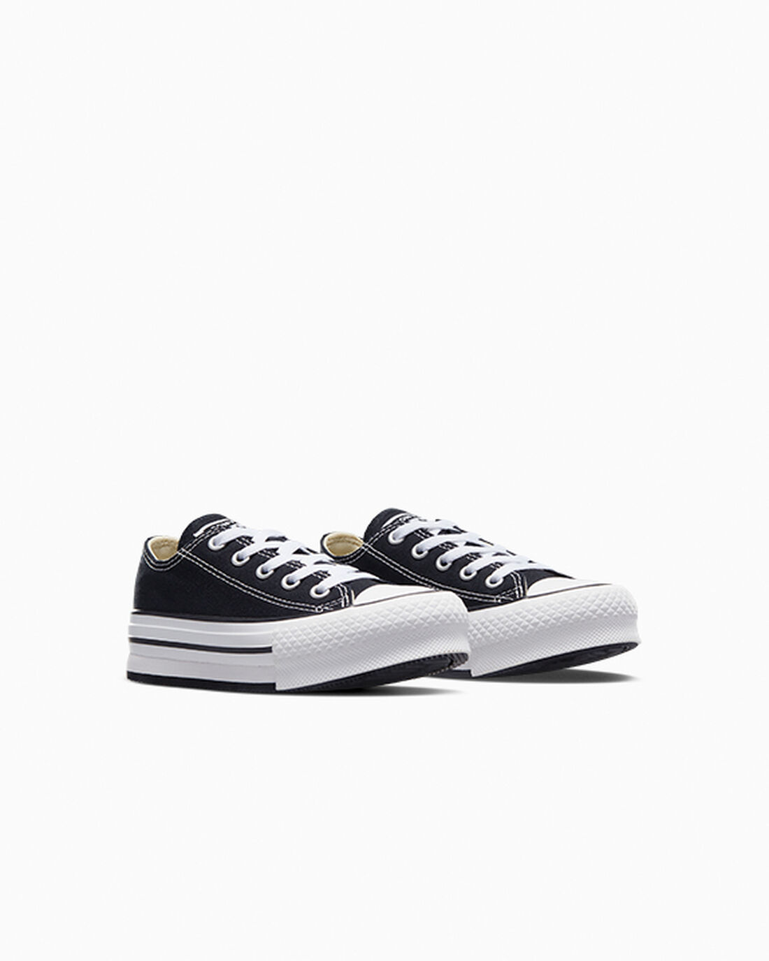 Converse Chuck Taylor All Star Lift Lány Tornacipő Fekete/Fehér/Fekete | HU90872