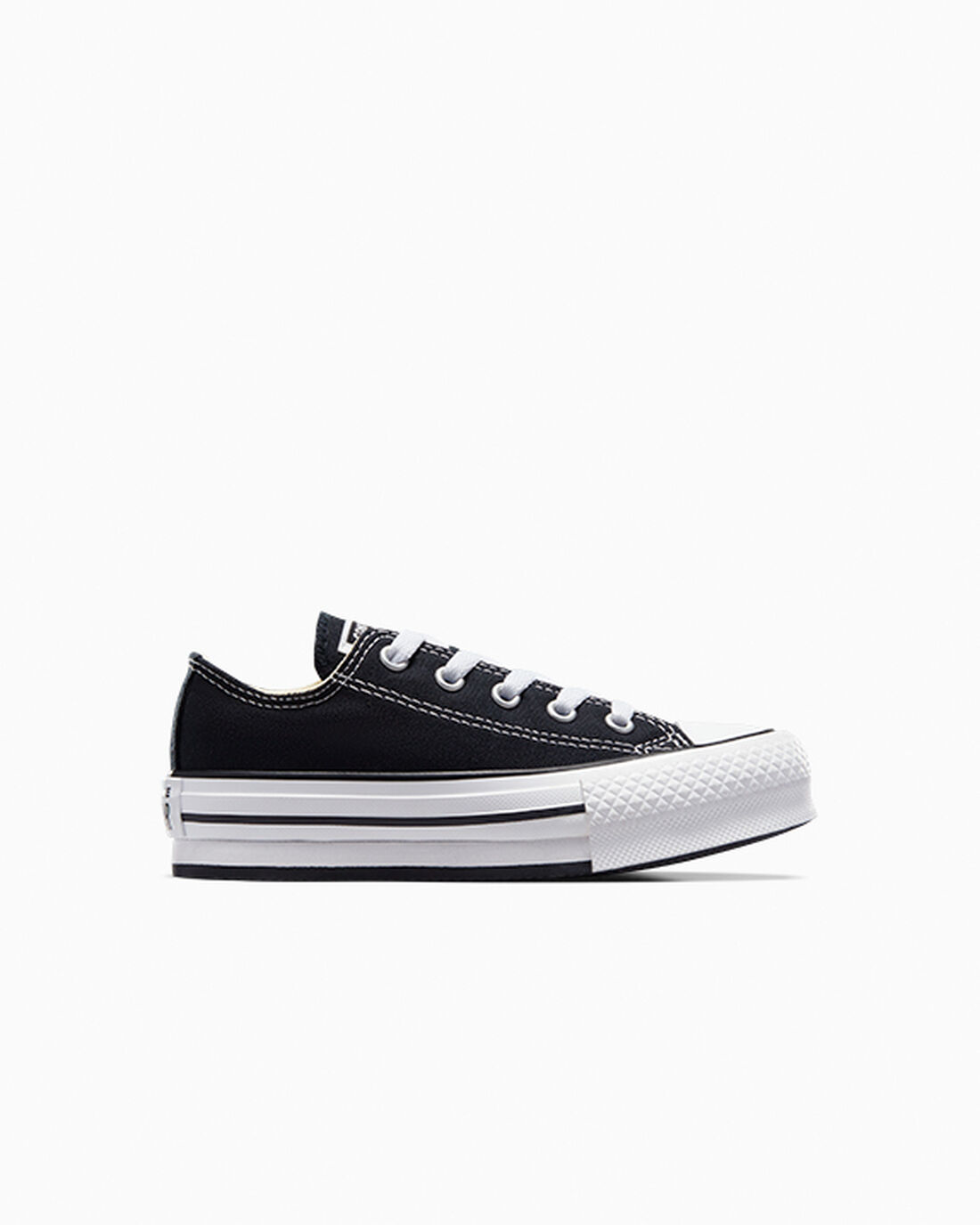 Converse Chuck Taylor All Star Lift Lány Tornacipő Fekete/Fehér/Fekete | HU90872