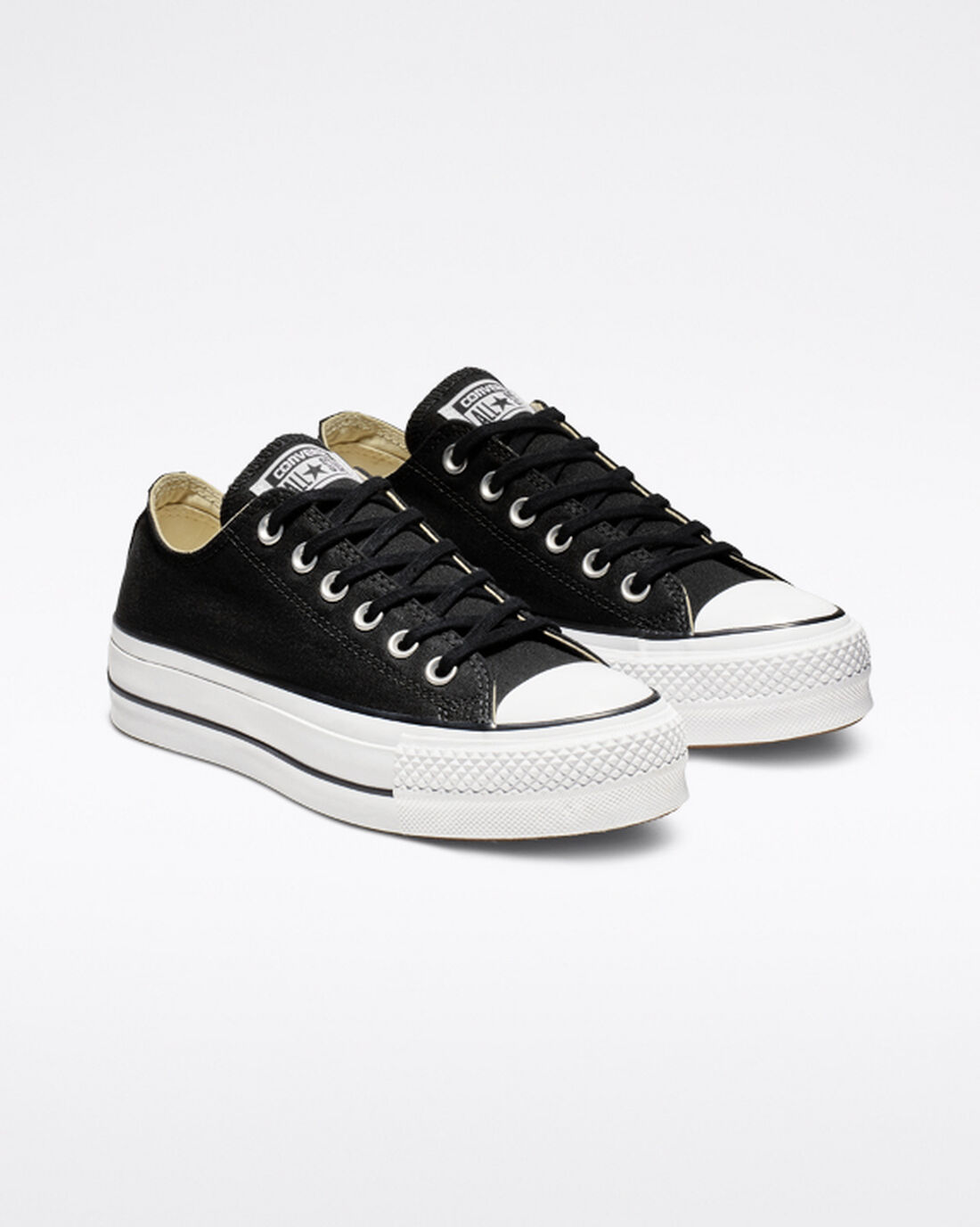 Converse Chuck Taylor All Star Lift Női Tornacipő Fekete/Fehér | HU06489