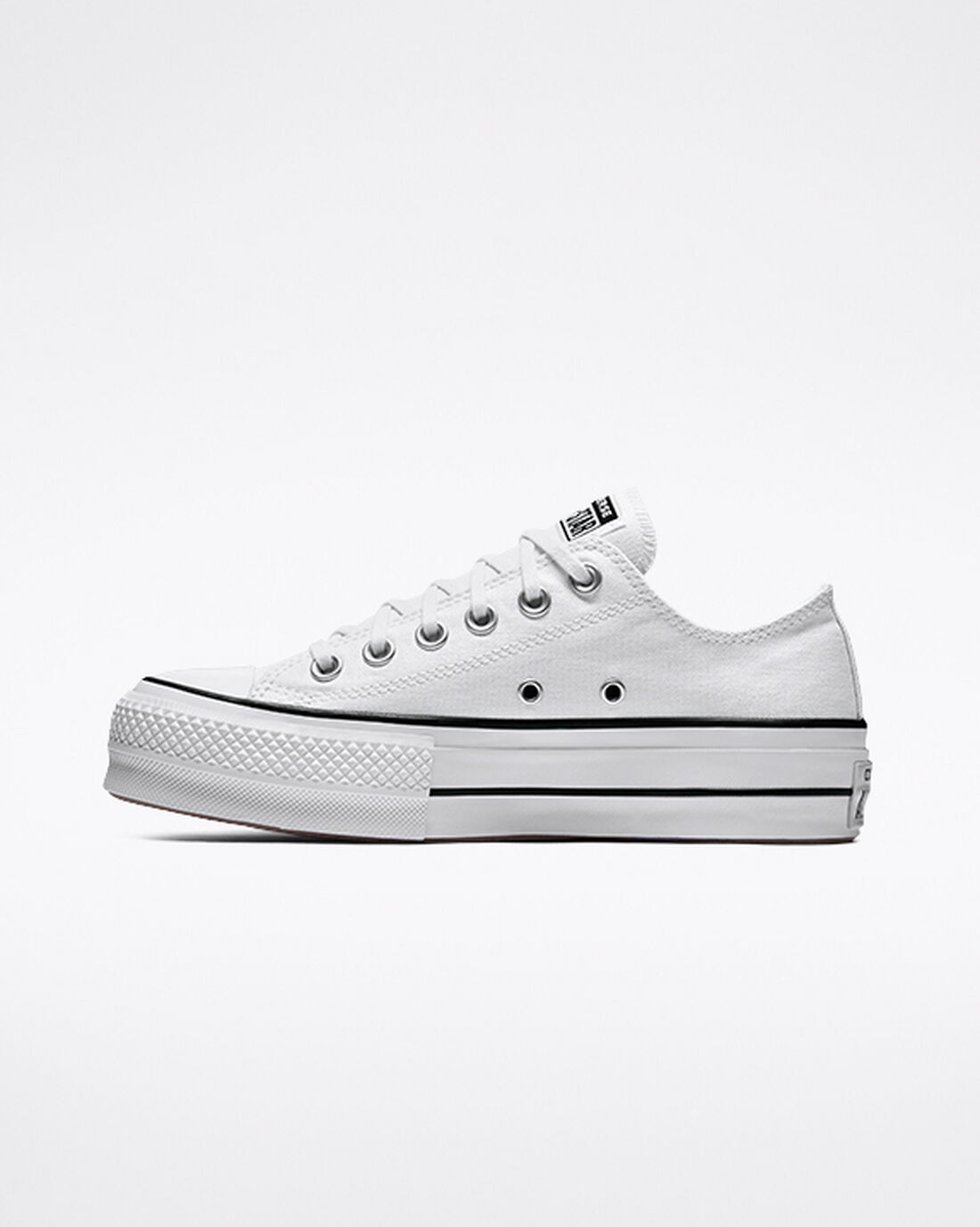 Converse Chuck Taylor All Star Lift Női Tornacipő Fehér/Fekete/Fehér | HU20571