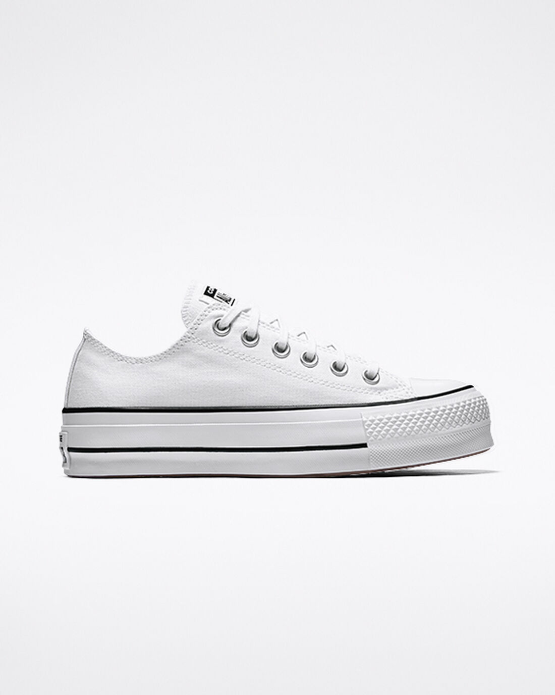 Converse Chuck Taylor All Star Lift Női Tornacipő Fehér/Fekete/Fehér | HU20571