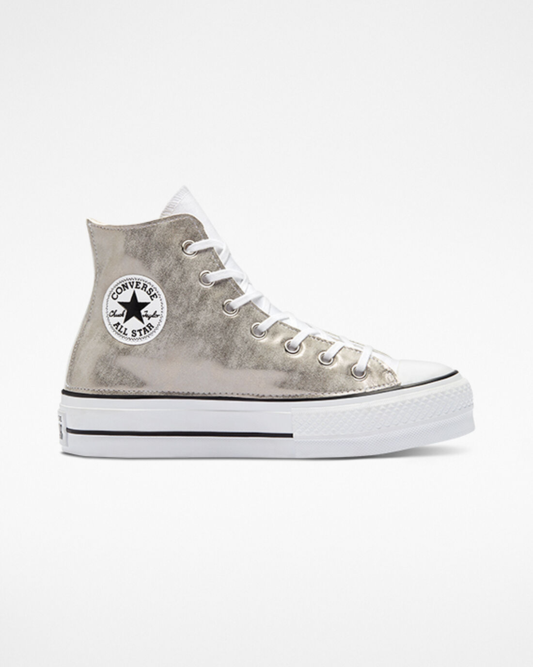 Converse Chuck Taylor All Star Lift Női Magasszárú Cipő Fehér | HU41835