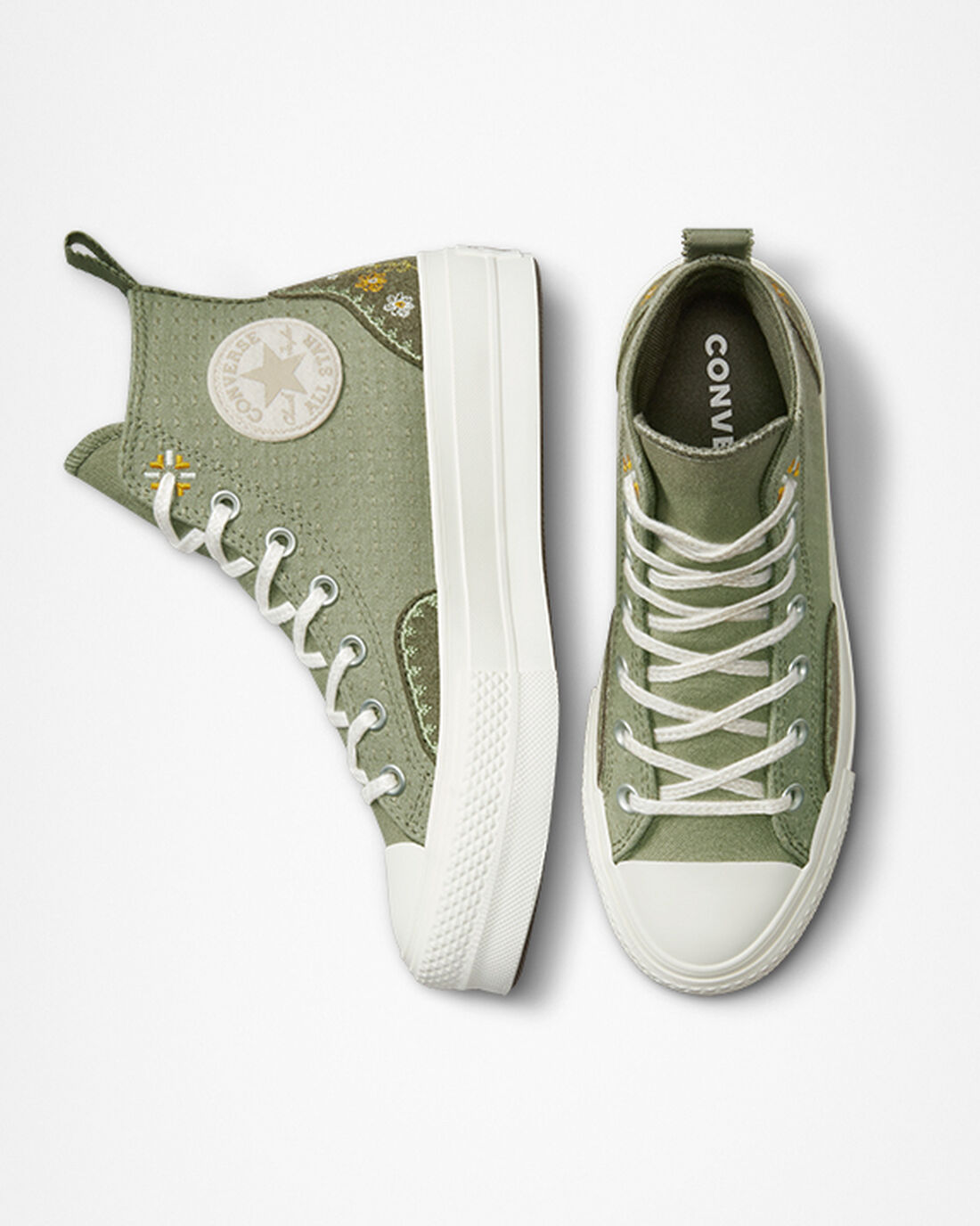 Converse Chuck Taylor All Star Lift Női Magasszárú Cipő Világos | HU51847