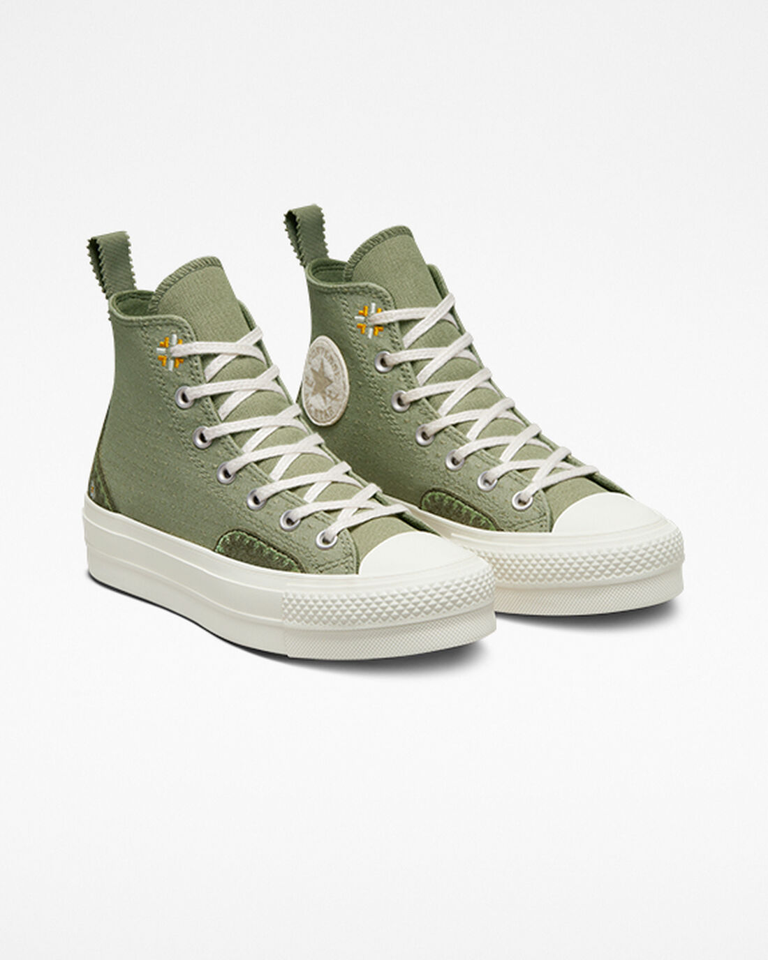 Converse Chuck Taylor All Star Lift Női Magasszárú Cipő Világos | HU51847