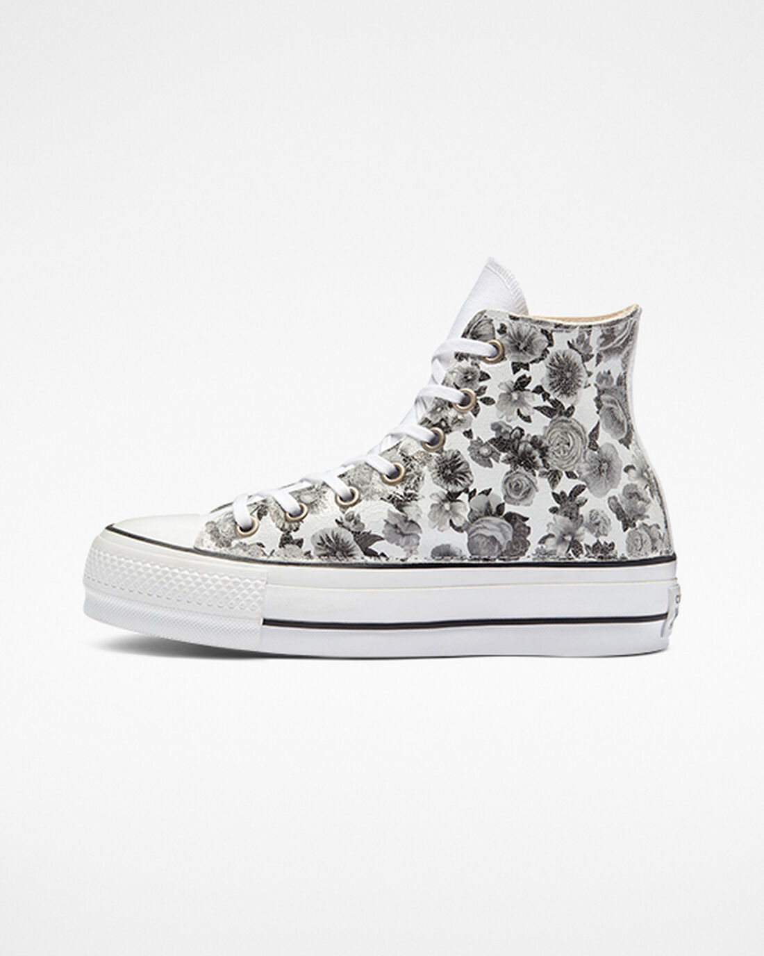 Converse Chuck Taylor All Star Lift Női Magasszárú Cipő Virágos | HU53294