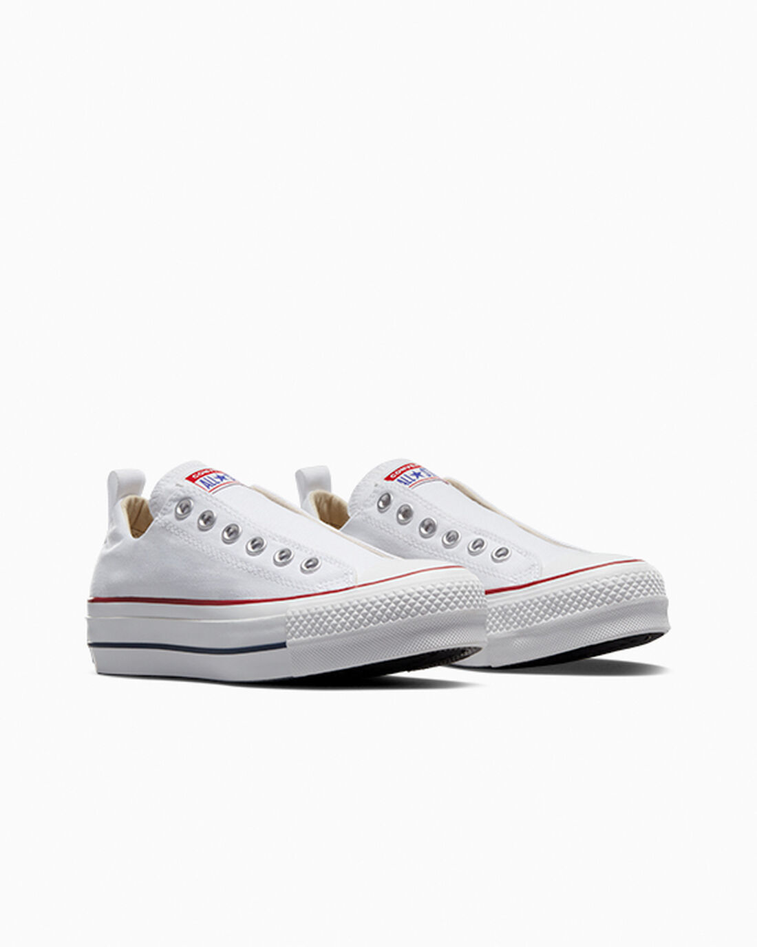 Converse Chuck Taylor All Star Lift Női Tornacipő Fehér/Piros/Kék | HU62405