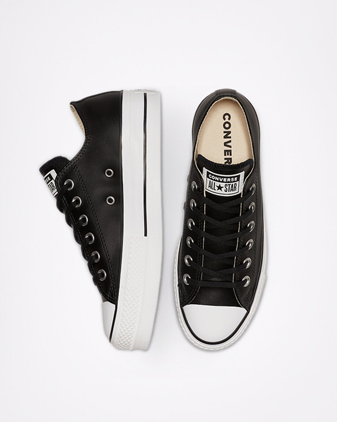 Converse Chuck Taylor All Star Lift Platform Női Tornacipő Fekete/Fehér | HU60894