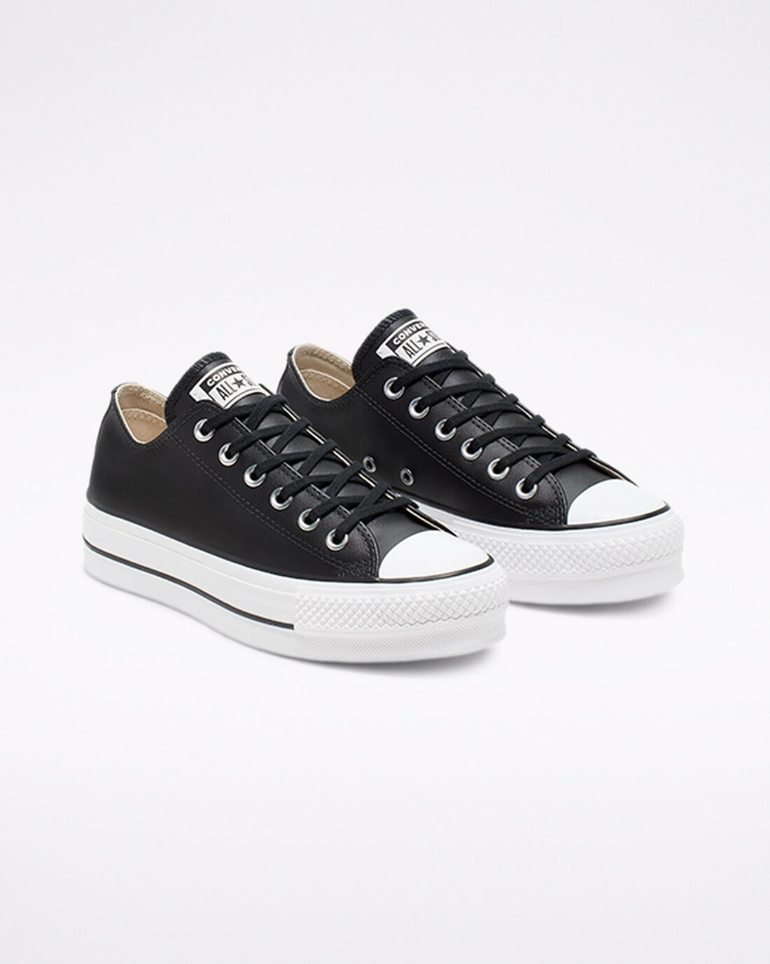 Converse Chuck Taylor All Star Lift Platform Női Tornacipő Fekete/Fehér | HU60894