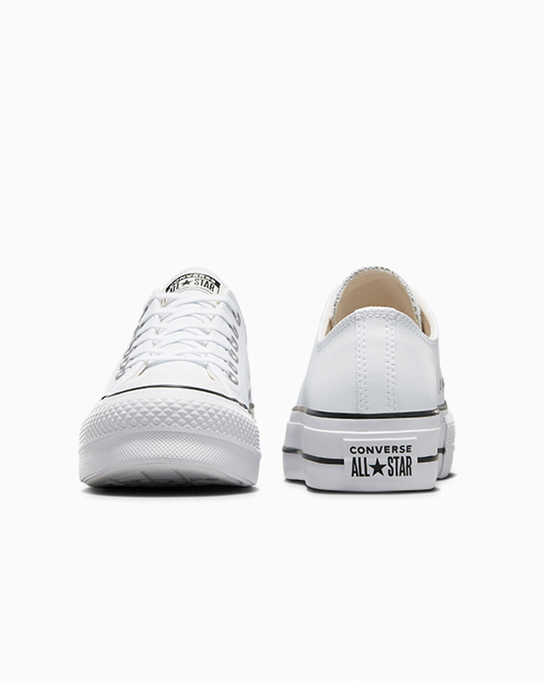 Converse Chuck Taylor All Star Lift Platform Női Tornacipő Fehér/Fekete/Fehér | HU64592