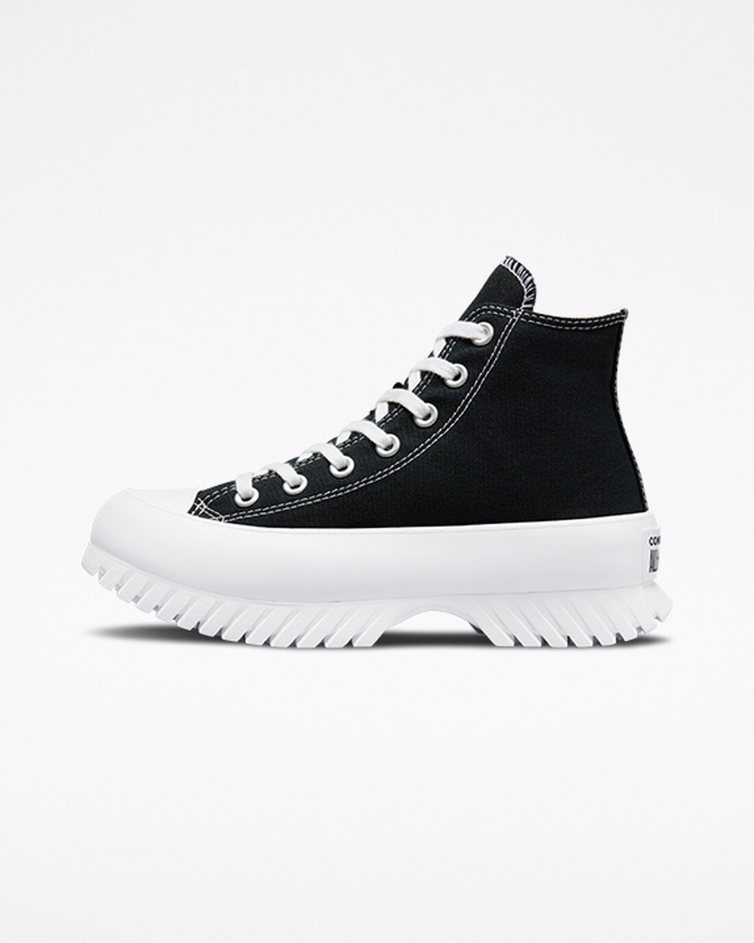 Converse Chuck Taylor All Star Lugged 2.0 Női Magasszárú Cipő Fekete/Fehér | HU01549