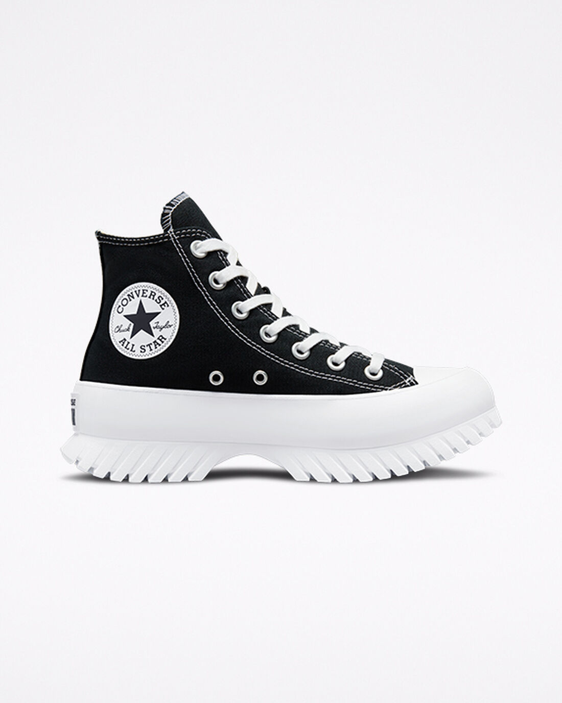 Converse Chuck Taylor All Star Lugged 2.0 Női Magasszárú Cipő Fekete/Fehér | HU01549