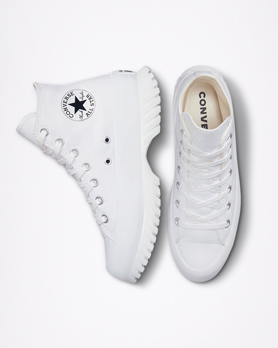 Converse Chuck Taylor All Star Lugged 2.0 Férfi Magasszárú Cipő Fehér/Fekete | HU13986